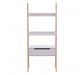 Rostok White Shelf Unit - Modern Home Interiors