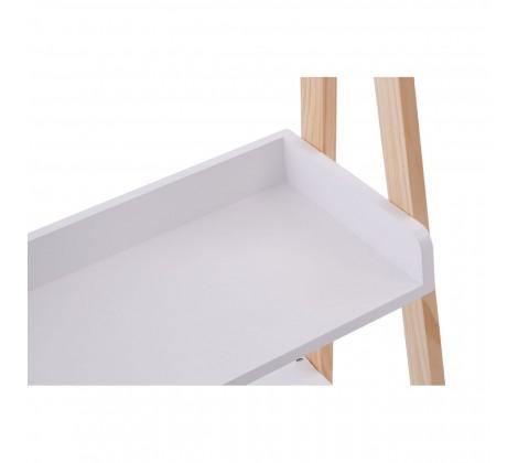 Rostok White Shelf Unit - Modern Home Interiors