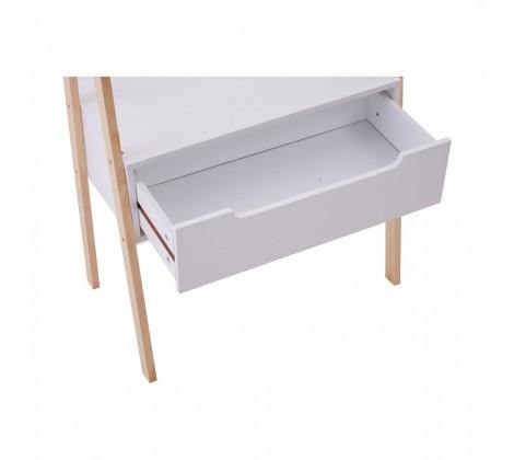 Rostok White Shelf Unit - Modern Home Interiors