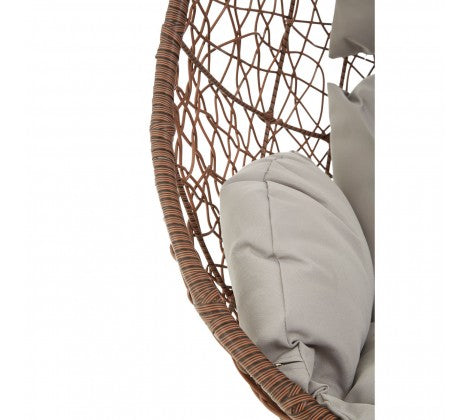 Garden / Conservatory Egg Hanging Chair by Premier - Brown - Modern Home Interiors