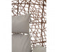 Garden / Conservatory Egg Hanging Chair by Premier - Brown - Modern Home Interiors