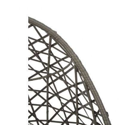 Garden / Conservatory Egg Hanging Chair by Premier - Grey - Modern Home Interiors