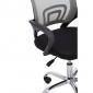 Grey Home Office Chair With Black Armrest - Modern Home Interiors