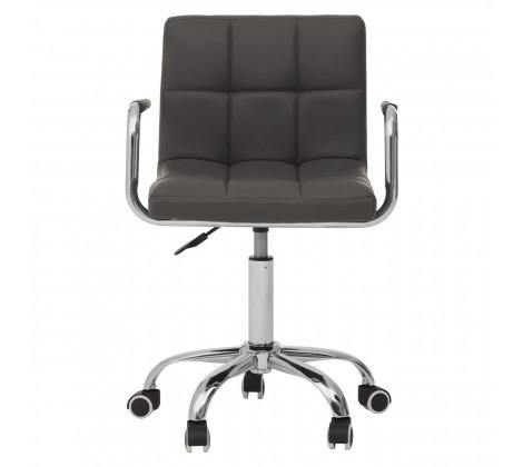 Home Office Chair With Swivel Base - Grey - Modern Home Interiors