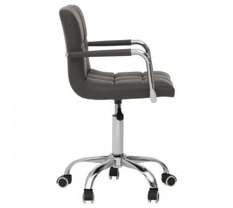 Home Office Chair With Swivel Base - Grey - Modern Home Interiors