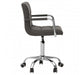 Home Office Chair With Swivel Base - Grey - Modern Home Interiors