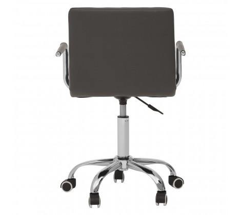 Home Office Chair With Swivel Base - Grey - Modern Home Interiors