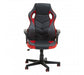 Black And Red Pu Home Office/ Desk Chair - Modern Home Interiors