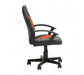 Black And Red Pu Home Office/ Desk Chair - Modern Home Interiors