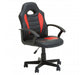 Black And Red Pu Home Office/ Desk Chair - Modern Home Interiors