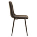 Tina Black PU Leather Dining Chairs - Set of 4 - Modern Home Interiors