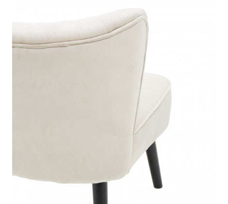 Regents Park Mink Velvet Chair - Modern Home Interiors