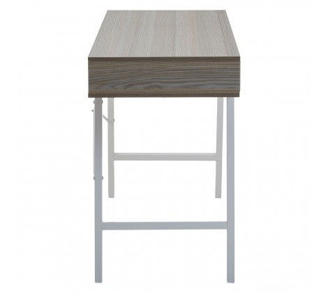 Bradbury Two Drawer Light Oak Veneer Desk - Modern Home Interiors