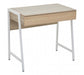 Bradbury Grey Oak Veneer Desk - Modern Home Interiors