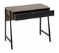 Bradbury Dark Oak Veneer Desk - Modern Home Interiors