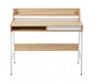 Bradbury Natural Oak Veneer Desk - Modern Home Interiors