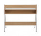 Bradbury Natural Oak Veneer Desk - Modern Home Interiors