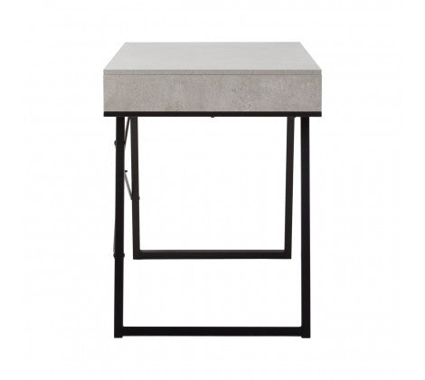 Bradbury Concrete Veneer Desk - Modern Home Interiors