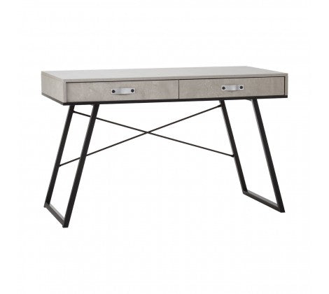 Bradbury Concrete Veneer Desk - Modern Home Interiors