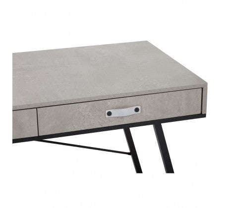 Bradbury Concrete Veneer Desk - Modern Home Interiors