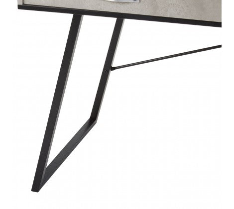 Bradbury Concrete Veneer Desk - Modern Home Interiors