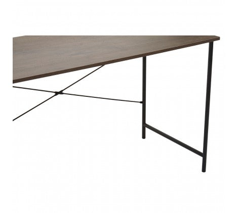 Bradbury Dark Oak Desk - Modern Home Interiors