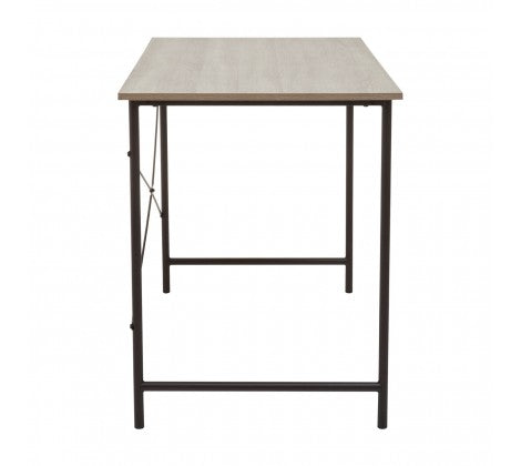 Bradbury Grey Oak Desk - Modern Home Interiors