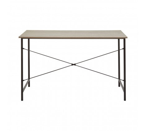 Bradbury Grey Oak Desk - Modern Home Interiors