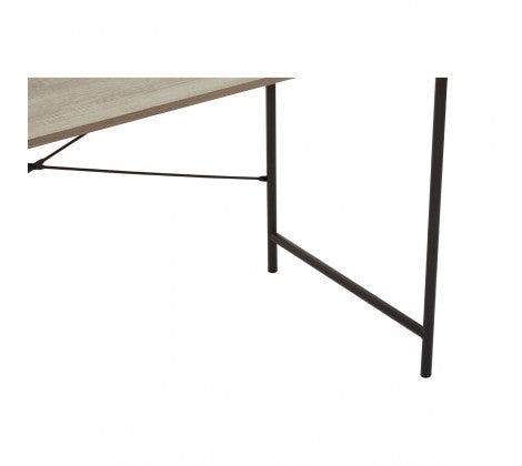 Bradbury Grey Oak Desk - Modern Home Interiors