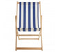 Beauport Navy / White Deck Chair - Modern Home Interiors