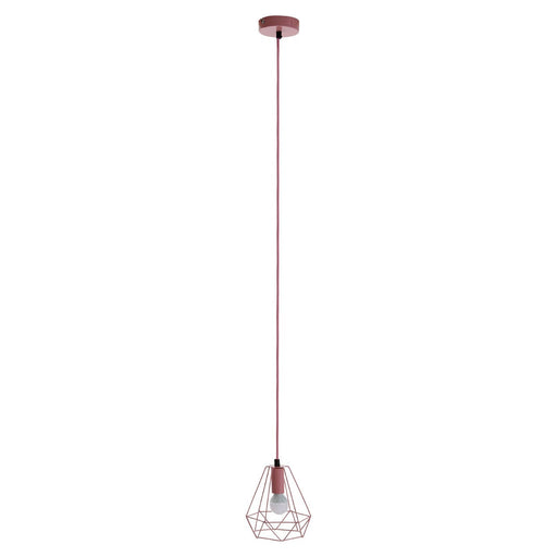 BELI PINK METAL WIRE PENDANT LIGHT - Modern Home Interiors