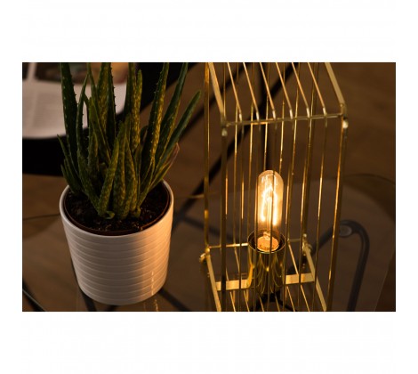 Deco Gold Finish Table Lamp - Modern Home Interiors