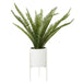 Fiori Fern with White Cement and Iron Pot - Modern Home Interiors