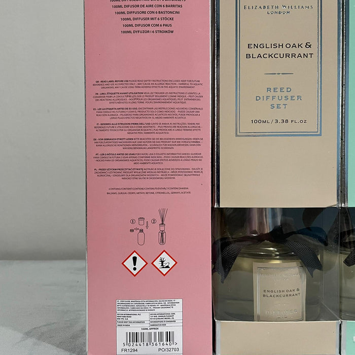 Elizabeth Williams London Home Fragrance Pastel Diffuser - 100ml