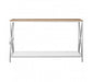 Chiswick Polished Stainless Steel Console Table - Modern Home Interiors