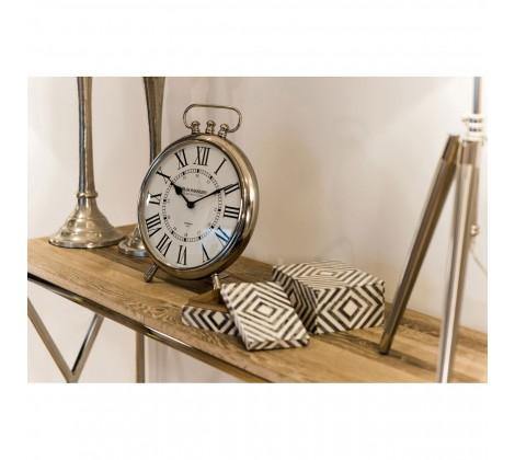 Chiswick Polished Stainless Steel Console Table - Modern Home Interiors