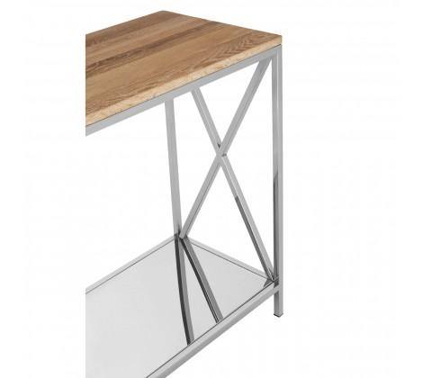 Chiswick Polished Stainless Steel Console Table - Modern Home Interiors