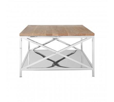 Chiswick Polished Stainless Steel Coffee Table - Modern Home Interiors