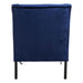 Downton Blue Velvet Chair - Modern Home Interiors