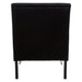 Downton Black Velvet Chair - Modern Home Interiors