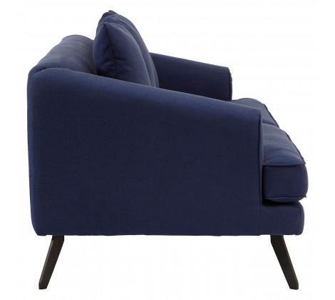 Mylo 3 Seater Navy Fabric Sofa - Modern Home Interiors