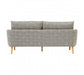 Alto 3 Grey Fabric Seater Sofa - Modern Home Interiors