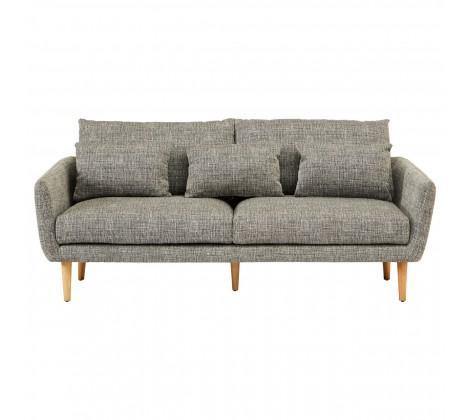 Alto 3 Grey Fabric Seater Sofa - Modern Home Interiors