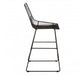 District Black Metal Wire Tapered Wire Chair - Modern Home Interiors