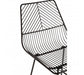 District Black Metal Wire Tapered Wire Chair - Modern Home Interiors