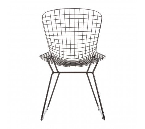 District Black Metal Wire Chair - Modern Home Interiors