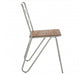 District Grey Metal And Elm Wood Chair - Modern Home Interiors