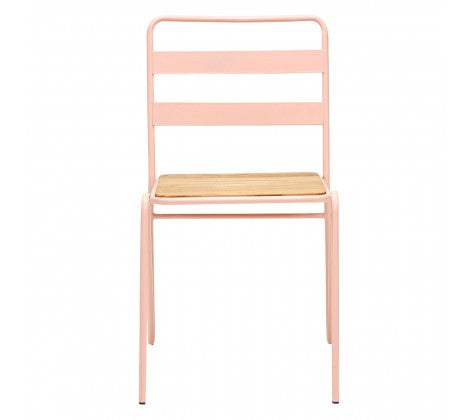 District Pink Metal Chair - Modern Home Interiors