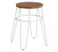 District Elm Wood Hairpin Stool - Modern Home Interiors