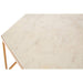 Shalimar Hexagonal Marble Top Side Table - Modern Home Interiors
